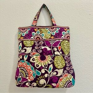 Vera Bradley Crossbody Colorful Purse With Hand And Shoulder Straps